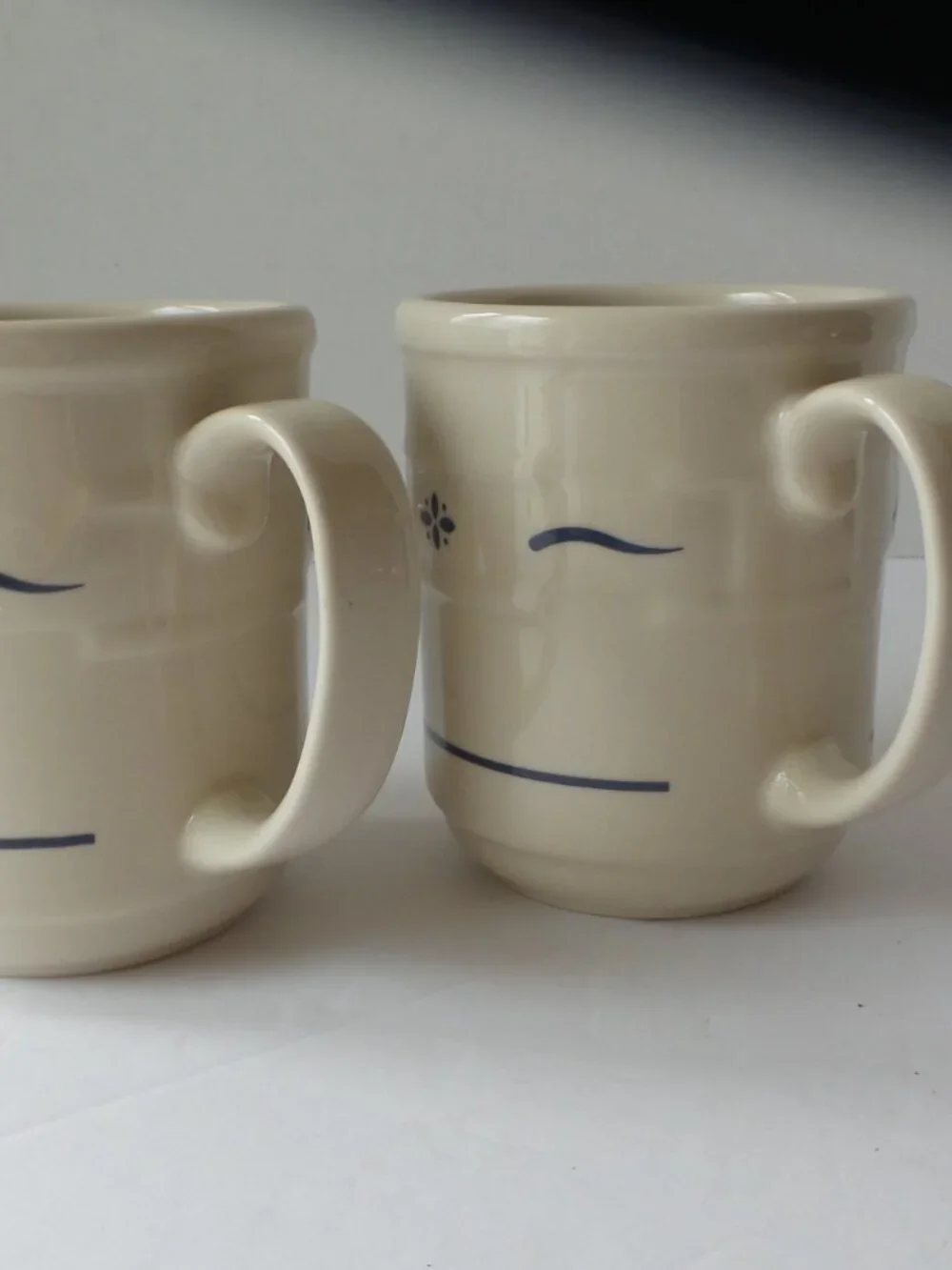 Longaberger set of 2 Coffee Mugs